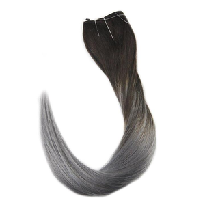 Extensions de cheveux vietnamiens Remy en gros de 18 pouces avec fil de pêche, double trame, décolorées, pas chères - Product Image 6