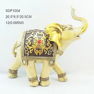 Goedkope prijs groothandel hars olifant souvenirs voor koop