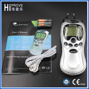 Digitale elettrica decine di agopuntura macchina cuscino di massaggio del corpo e terapista - Product Image 6