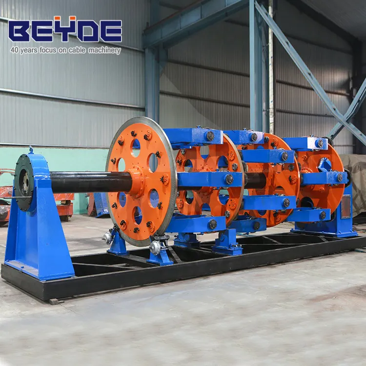 China Cable Strander Cable Stranding Machine Cable planetary rigid tubular laying up cabler Pulling Machine