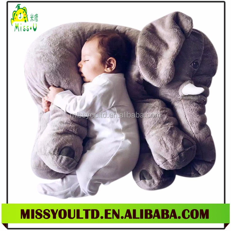2016, новый дизайн, мягкая подушка в виде слона, с наполнением, детская подушка в виде животного, фабричная