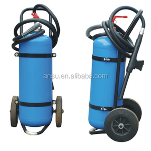 Extincteur à poudre ABC sur chariot 30kg 50kg 70kg 100kg, en acier inoxydable SUS304, pour lutte contre l'incendie, -20~+60°C - Product Image 3