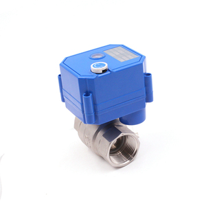Robinet à bille électrique avec fonction manuelle eau électrique vanne <span class=keywords><strong>de</strong></span> contrôle <span class=keywords><strong>de</strong></span> débit 5 V 12 V 24 V 110 V 220 V électrique à actionneur val - Product Image 3