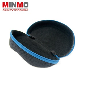 Hot Phong Cách Tùy Chỉnh Xách Tay Cứng Màu Đen Dây Kéo Eva Kính Râm Trường Hợp - Product Image 2