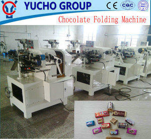 Tự động vuông sô cô la kẹo đường gấp gói và máy đóng gói với thép không gỉ và CE chứng nhận - Product Image 4