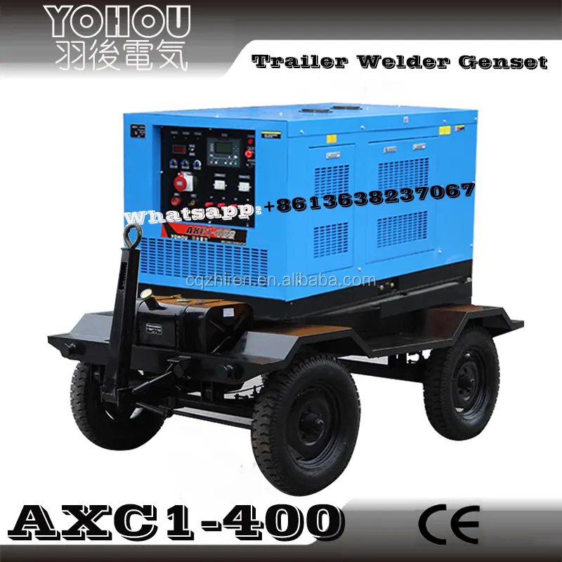 Diesel motor angetrieben 400A Diesel Portable Welding Plant