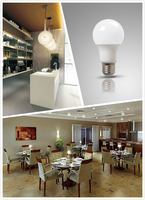 Bombilla LED de Aluminio y Plástico, Luz Blanca Fría 6500K, 220V, E27, A60/A65, 7W 560lm, 10W 800lm, 15W 1200lm, Disponible en Stock, Envío Inmediato, Precio Económico