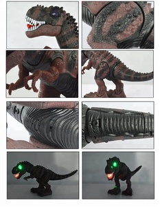 Jouets de dinosaures électriques <span class=keywords><strong>qui</strong></span> marchent et rugissent, jouets de dinosaures <span class=keywords><strong>T</strong></span>-<span class=keywords><strong>Rex</strong></span> réalistes avec éclairage LED - Product Image 3