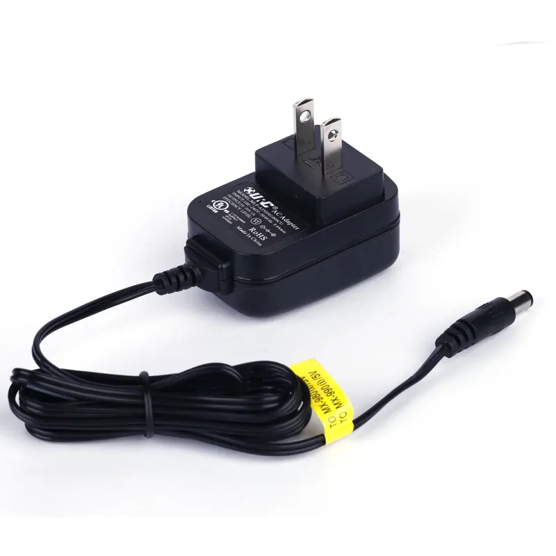 Medical Power Adapter Good Price UL FCC DOE VI AC DC 5V 2A 12V 1A Plug in Power Supply 2.1mm Uk Plug - PC Fireproof Material