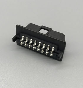 Pabrik 16PIN OBDII OBD 2 J1962M Konektor Obd mobil diagnostik PTFE mobil terisolasi kabel diagnosis untuk aplikasi elektronik - Product Image 2