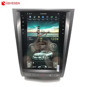 Автомагнитола Tesla с вертикальным сенсорным экраном, Android 11,8, DVD, для Lexus GS430 2006, навигация с BT, MP3, MP4 и т. Д.