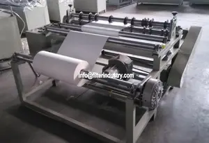 Машина для продольной резки бумаги с воздушным фильтром