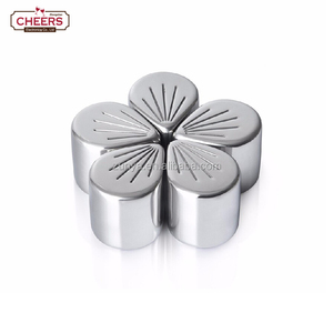 Glaçons en métal à la fleur de cerisier, glaçons en acier inoxydable, glaçons réutilisables, pierre à whisky, refroidissement des boissons, <span class=keywords><strong>roc</strong></span> - Product Image 2