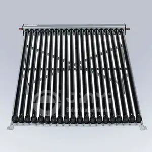 vacuum tube u pipe solar collector for sun energy project