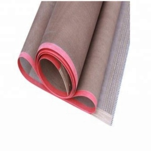 En iyi performans uzun ömürlü yüksek sıcaklık PTFE kaplı fiberglas örgülü konveyör bant - Product Image 2