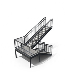 Buitenshuis Brandtrap Gebruikte Metalen Trap Brandwerende Trappen - Product Image 4