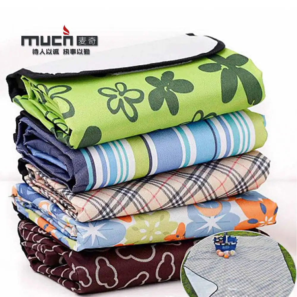Promotional gifts high quality lined picnic blanket