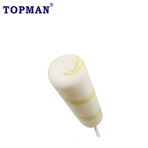 แปรงลูกกลิ้งทาสี TOPMAN 230มม. มีลวดลายด้วยแปรงแขนสีเหลืองและสีขาวเพื่อทาสีผนัง - Product Image 5