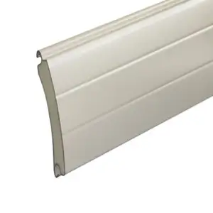 Stecca in alluminio a buon mercato per altalena di rotolamento su e giù porta resistente al vento rullo in alluminio persiane per residenziale porta del garage