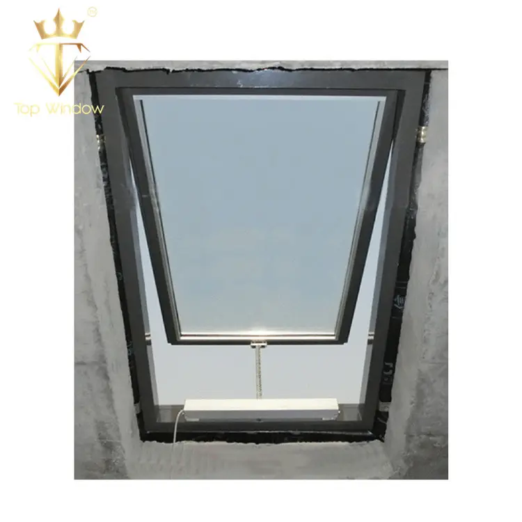 China Roof Top Tent Skylight Factory Openable Skylight Solar Electric Roof Window Skylight