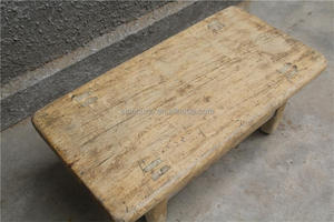 China Wholesale Furniture <strong>Rustic</strong> Reclaimed Wood <strong>Coffee</strong> <strong>Table</strong> Kang <strong>Table</strong> - Product Image 3