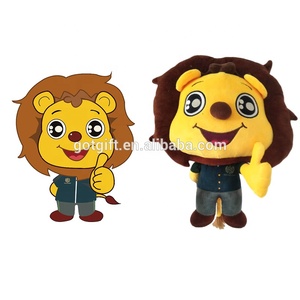 Venta al por mayor de peluche de encargo de peluche de León juguete suave con diseño Animal para niños - Product Image 4