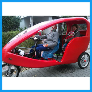 1000 W Taxi <span class=keywords><strong>Bici</strong></span> <span class=keywords><strong>A</strong></span> <span class=keywords><strong>Tre</strong></span> <span class=keywords><strong>Ruote</strong></span> Triciclo Elettrico per Passeggero - Product Image 4
