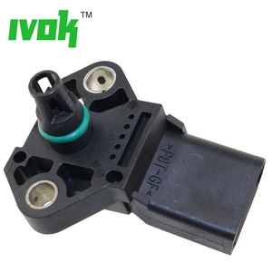 Sensor MAP de Presión del Colector de 2.5 Bar para Seat Alhambra, <span class=keywords><strong>Altea</strong></span>, Córdoba, Ibiza, León, Toledo 1.4, 1.8, 1.9 TDI 038906051B 03G906051D - Product Image 1