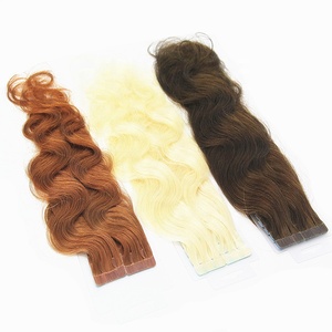 ผมมนุษย์แบบชาวยุโรปผมต่อแบบเทปแท้ - Product Image 1