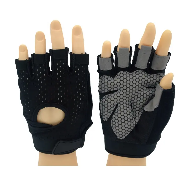 Weight-lifting body building strength training fitness gloves
