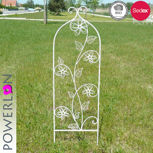 Backyard Garden Decorative Wrought Iron <strong>Flower</strong> Stick Plant Garden <strong>Trellis</strong> For Climbing Plant - Product Image 3