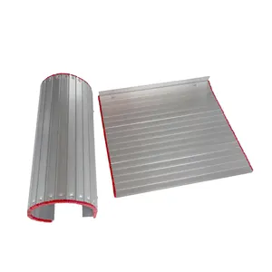 Flexible Aluminium Curtain Apron Cover for CNC Lathe Machine