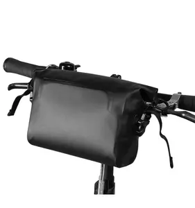 Baskets cyclisme pour <span class=keywords><strong>moto</strong></span> et vélo, sac <span class=keywords><strong>de</strong></span> selle pour <span class=keywords><strong>guidon</strong></span>, noir, livraison gratuite - Product Image 1