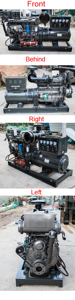 Generador diésel monofásico/trifásico de tipo silencioso Yangdong, 24KW/30KVA, 50Hz, fabricante de China - Product Image 3