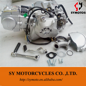 Original <span class=keywords><strong>Lifan</strong></span> 124cc Démarrage électrique 4 temps refroidisseur d'air <span class=keywords><strong>125cc</strong></span> <span class=keywords><strong>moteur</strong></span> de moto semi-automatique LF Pit Bike moteurs - Product Image 4