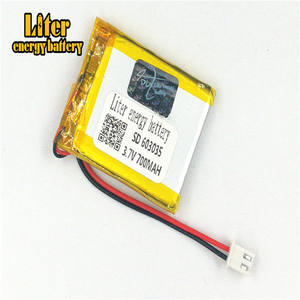 Stecker <span class=keywords><strong>2</strong></span>,5-<span class=keywords><strong>2</strong></span> P 3,7 V 603035 700 mah Wiederaufladbare lipo batterie solar li ionen polymer lithium-batterie mit PCM - Product Image 1