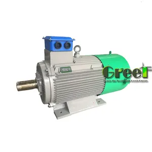 Motor de ímã permanente de baixa velocidade, 250kw 300rpm, gerador de ímã permanente de 3 fases ac/alternador, turbina eólica de baixa velocidade, eficiente