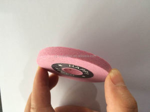 HAPPY BRAND Meules/roches de ponçage pour machine à tailler le cuir 70*7*17 ou 70*8*16 avec anneau en fer - Product Image 3