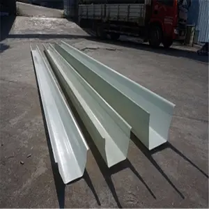 FRP fiberglas fiber çatı oluk yapma makinesi