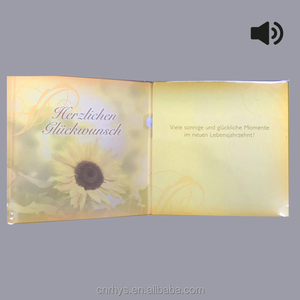 Carte postale silencieuse, acrylique laminé brillante, paillettes, <span class=keywords><strong>anniversaire</strong></span>, musique - Product Image 5