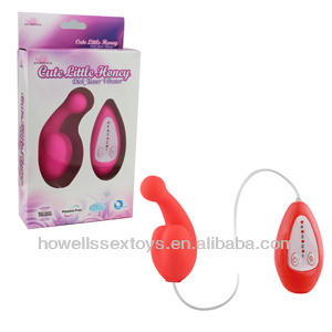 Aphrodisia Honig Dick Teaser Ferngesteuerter Vibrator 4-Geschwindigkeiten Wasserdicht Silikon ABS mit 2 AAA-Batterien Erwachsenen-Sexspielzeug - Product Image 4