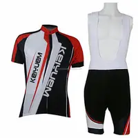 Cycling Bib Shorts with Silicon Gel Pad by Italy