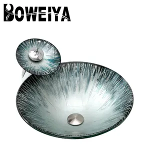 Restaurant & Hotel Supplies Accessories the Sink in the Bathroom Lavamanos Vessel Lavabo Under Sinks Glass Wash Basin