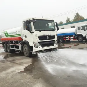 Camion-citerne de 10000 litres, 20000, 25000 L, Sino HOWO, réservoir d'eau de 5000 gallons