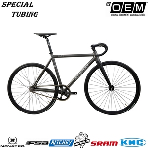 Vélo de route <span class=keywords><strong>Fixie</strong></span> de course <span class=keywords><strong>vintage</strong></span> 700c vélo de piste en alliage d'aluminium avec système de freinage en V Application Flatland - Product Image 6