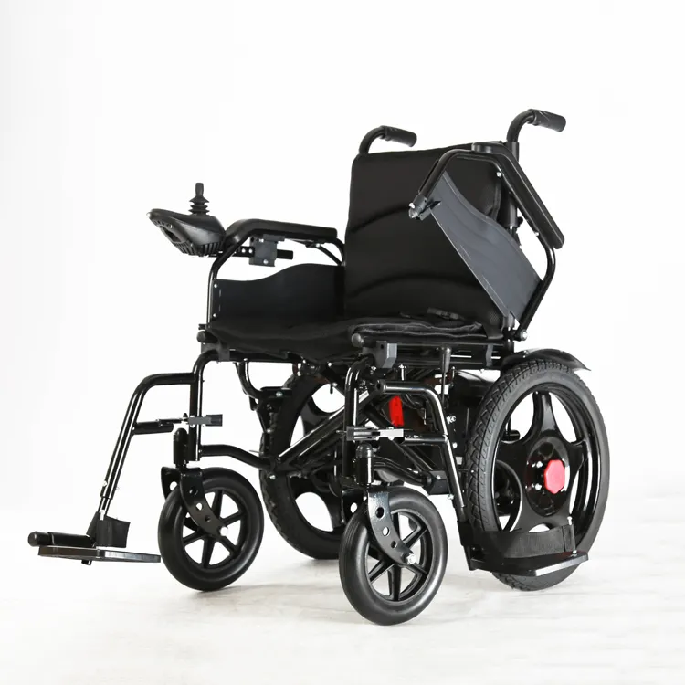 Cheapest Handicapped Folding Motorized Automatic Power Electric Wheelchair For Disabled