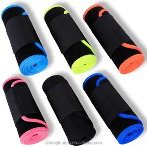 Berjalan Keringat Dapat Disesuaikan Neoprene Pinggang Pemangkas Belly Burner Belt Slim Mengurangi Perut Sabuk Belly Fat Burning Belt