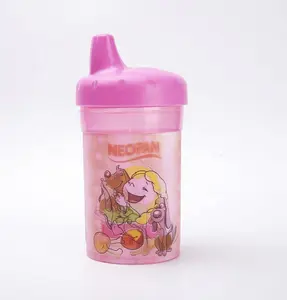 塑料促销BPA免费3D定制儿童卡通水瓶