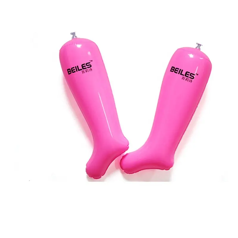 Advertising inflatable shoe tree, inflatable shoe stretcher, plastic inflatable boot shaper