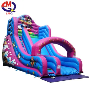 Children amusement rides cheap inflatable water park slide